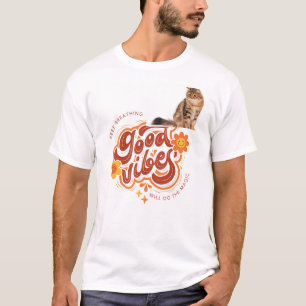 Söt design för husdjur katt T-shirt