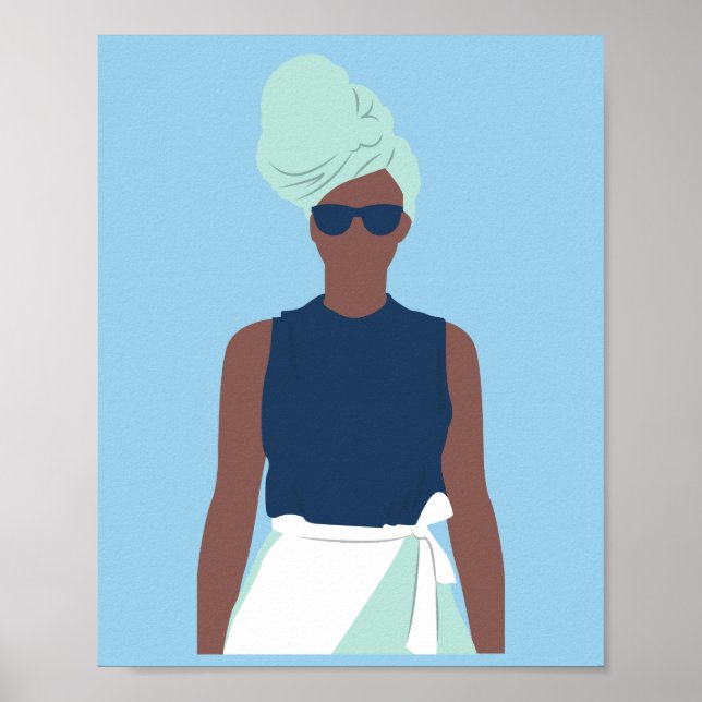 Söt design för kvinnor poster (Framsidan)