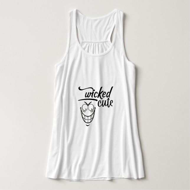 söt design linne med racerback  (Design framsida)