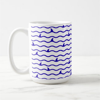 Söt design med kustnära havsliv kaffemugg