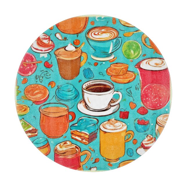 Söt Dessert & Drink Art (Framsidan)