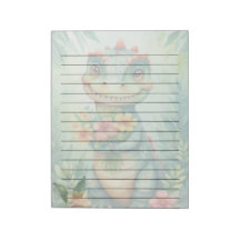 Söt Dino Notepad