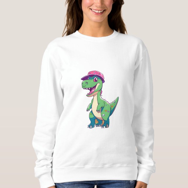 söt dino t shirt (Framsida)