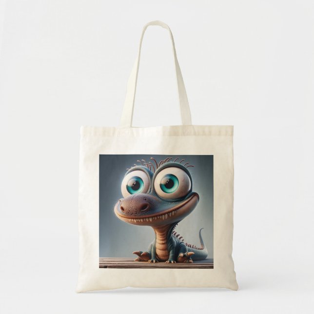 Söt Dino Tygkasse (Framsidan)