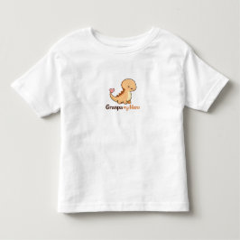 Söt dinosaurfarfar Min hjälte småbarns-T-shirt | G T Shirt