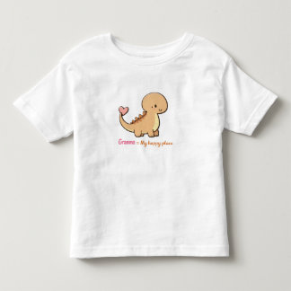 Söt dinosaurfarmor Mitt trygga ställe Barntröja | T Shirt