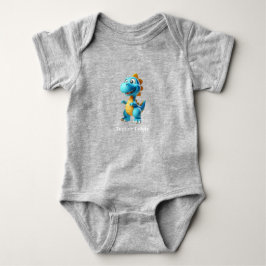 Söt dinosaurie baby bodysuit t shirt