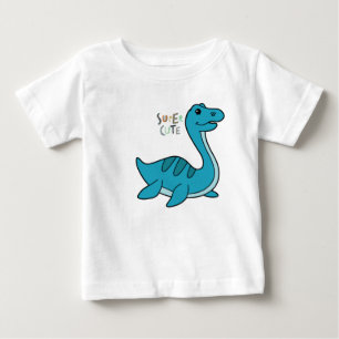 Söt dinosaurie baby t-shirt