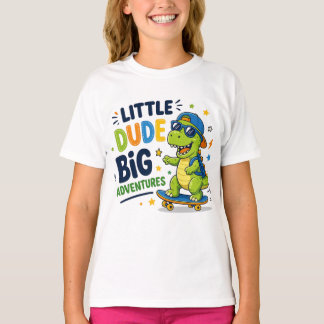 Söt dinosaurie barn t-shirt