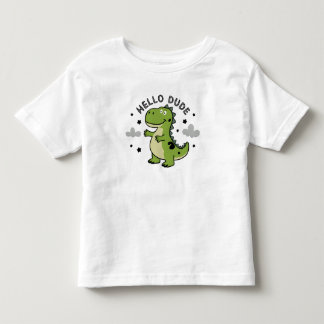 Söt dinosaurie för barn Kids | Hej kompis T Shirt
