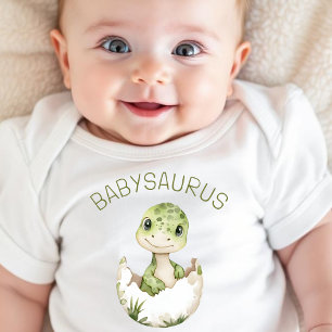 Söt dinosaurie Personlig dino Babysaurus T Shirt