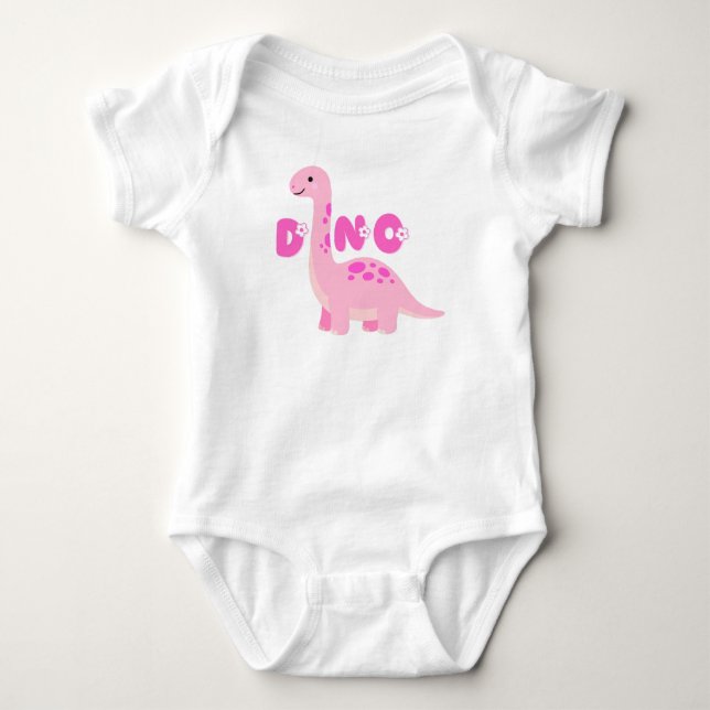 Söt dinosaurie 🦕  t shirt (Framsida)