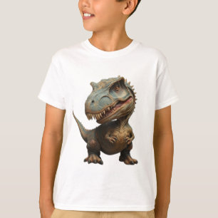 Söt dinosaurie trex t shirt