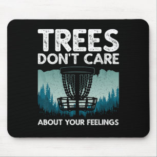Söt discgolfdesign för män kvinnor Disc Golf Spela Musmatta