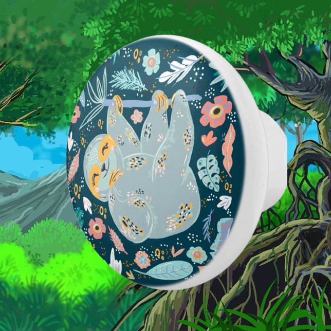 Söt djungelsluttning älskare knopp (Skapare uppladdad)