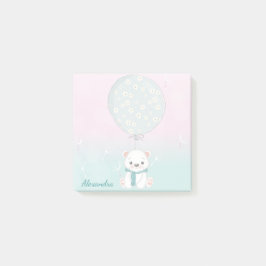 Söt Djur Akvarell Modern Skola Post-it Block