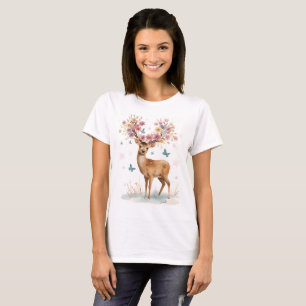 Söt [Djur] Snö Kvinnors T-Shirt Vinter Djur G