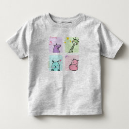 Söt djur-t-shirt för barn t shirt