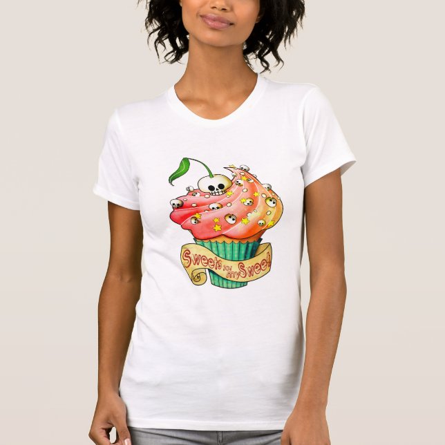 Söt & dödlig skallemuffin tee (Framsida)