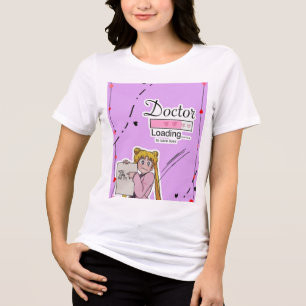 Söt doktors anime-estetisk t-shirt Kawaii Medic