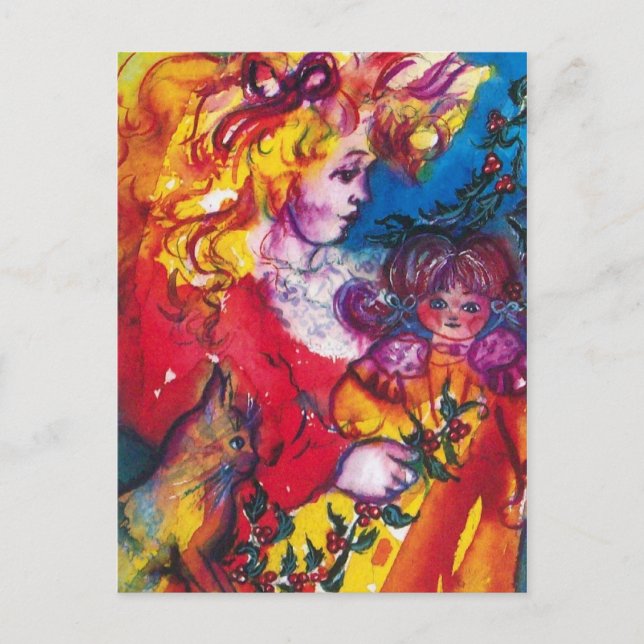 SÖT DOLL VYKORT (Framsida)