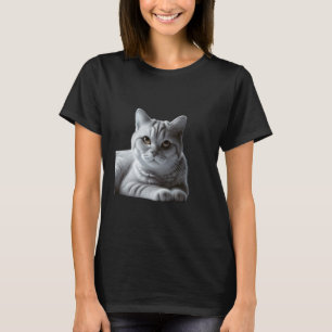 Söt Domestic Shorthair Katt Tröja För Fans Kattung