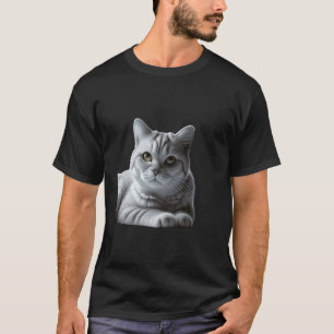 Söt Domestic Shorthair Katt Tröja För Fans Liten K