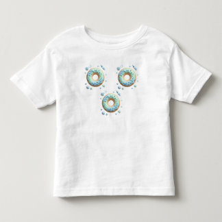 Söt Donut-Body med Glitter för Bebisar T Shirt
