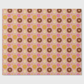 Söt Donut-inslagspapper Presentpapper