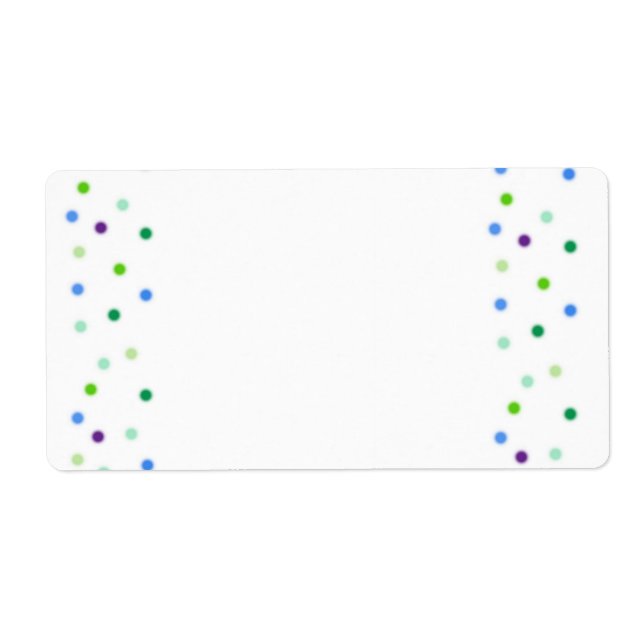 Söt Dots Fraktsedel (Framsidan)