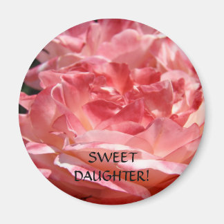 SÖT DOTTER MAGNET Rosa Rosor Magnet Gåva