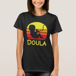 Söt Doula Bebis Födelse Barnmorska Förlossning Stö T Shirt