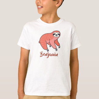Söt Dovbarn T-Shirt för Barn – Bedårande Lat Djur
