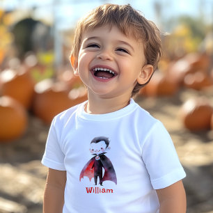 Söt Dracula Halloween födelsedagsfest T Shirt