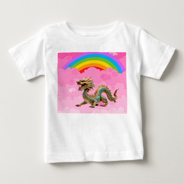 Söt Drak T Shirt (Framsida)