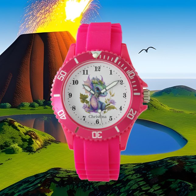 söt drake älskare fantasi armbandsur (Skapare uppladdad)