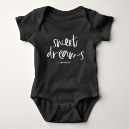 Söt Dreams Handskriftlig Typografi-Personlig Tröja