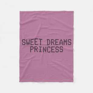 Söt drömPrincess Fleecefilt