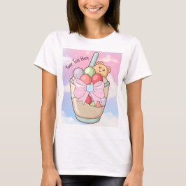 söt dryck, redigerbar t shirt