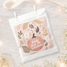 Söt Earthy Pumpkin Foliage Thanksgiving Party