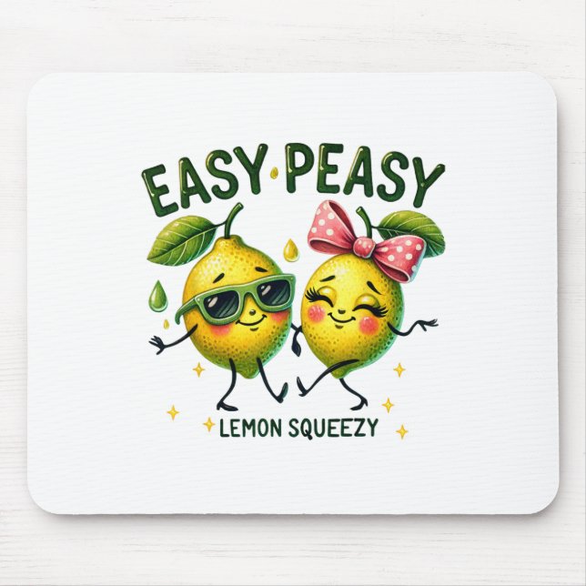 Söt Easy Peasy Lemon Squeezy Hej sommarlov Musmatta (Framsidan)