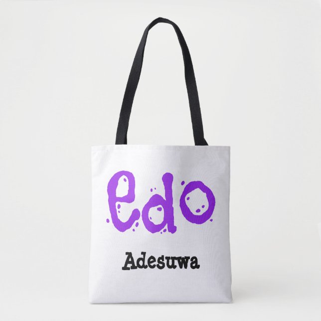 Söt Edo-Tribal Tygkasse (Framsida)