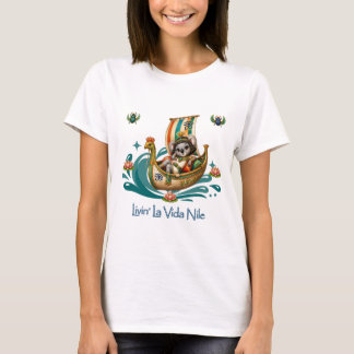 Söt egyptisk koalafarao - rolig och nyckfull t shirt