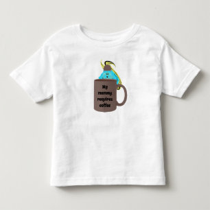 Söt ekorremamma kaffeträja t shirt
