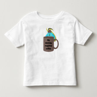 Söt ekorremamma kaffeträja t shirt