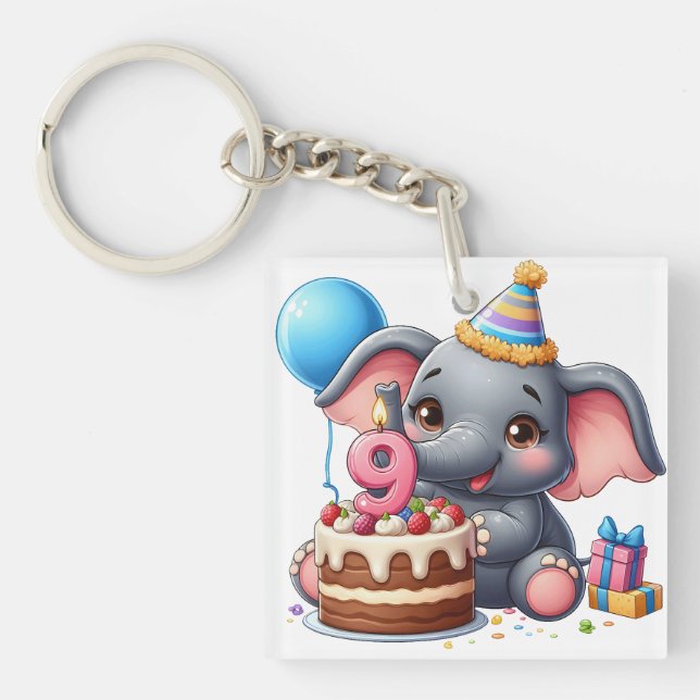 Söt elefant 9-årsdag (Framsidan)