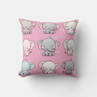 Söt Elefant Design Kollektion för Mysiga Hem Kudde