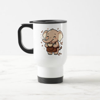 Söt Elefant Kaffe Resemugg