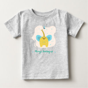 Söt elefant med texten Alltid ser upp T Shirt