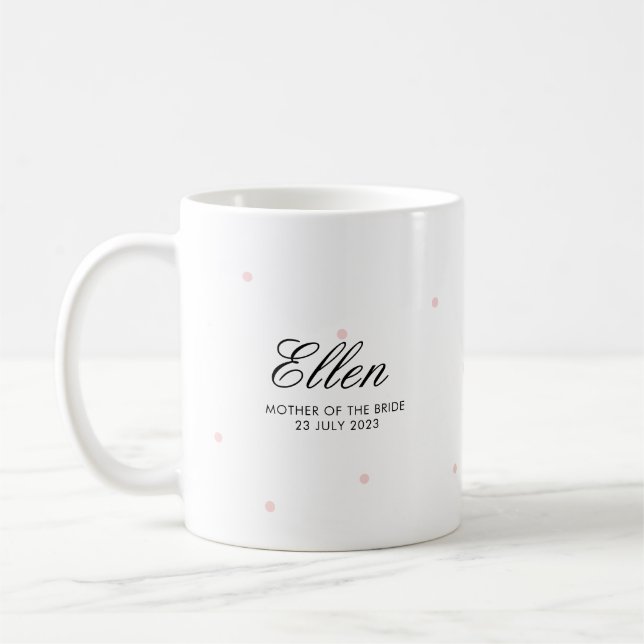 Söt Elegant Budens mamma  Rosa Mugg (Vänster)